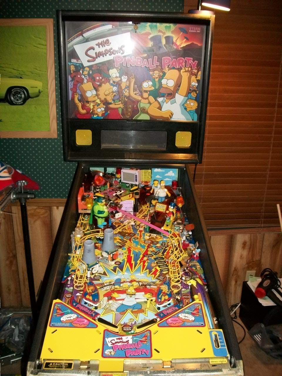 simpsons pinball party for sale